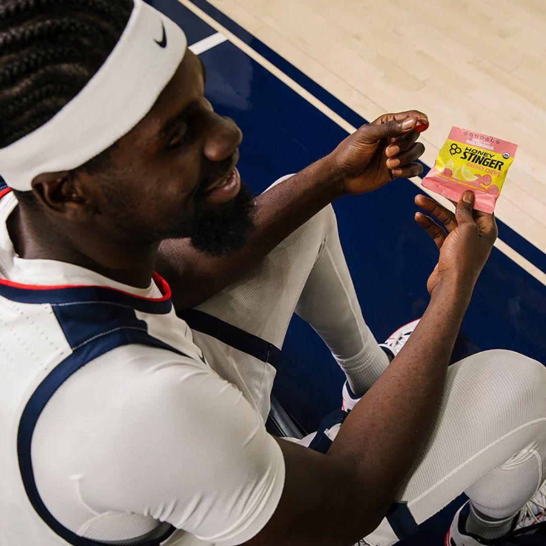 Honey Stinger Pink Lemonade Organic Energy Chews - Single Pack